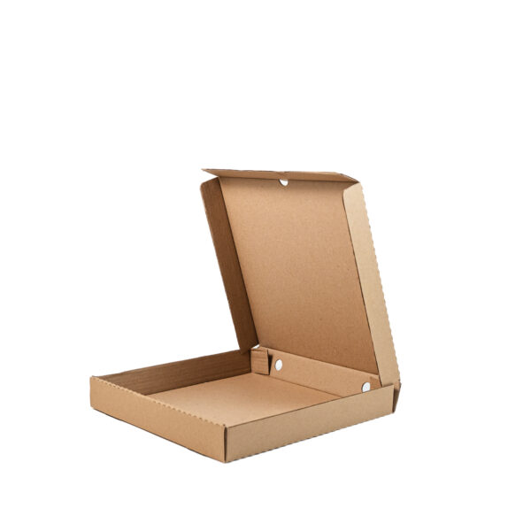 Caja Pizza Kraft 14" (35.56 x 35.56 x 4 / 5 cm) - 50 Piezas.